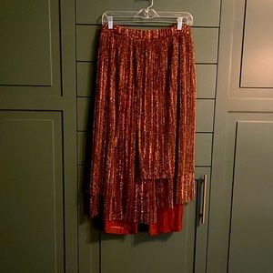 Anthropology Maeve pantaloon/ skirt